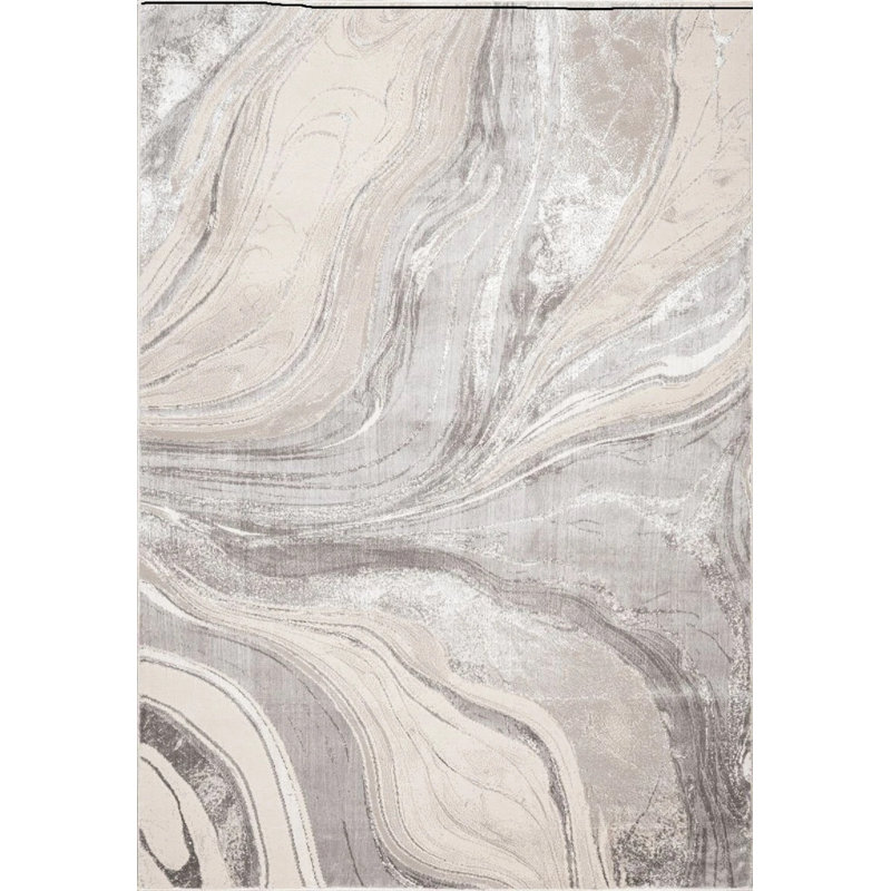Abstract Area Rug, Rectangle 60 x 110 cm
