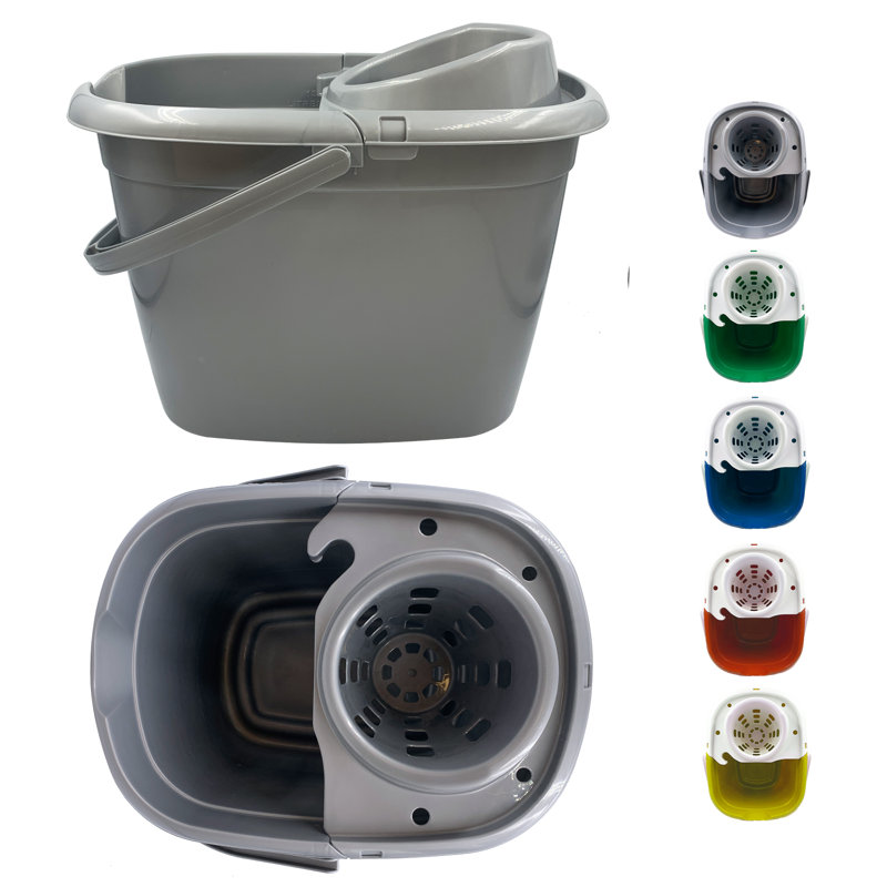 Mop Bucket, Grey