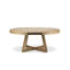 Jahkeim Extendable Beech Round Dining Table-1606337488