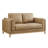 Roscoe 63 Inch Vegan Leather Loveseat-117983199-117983200