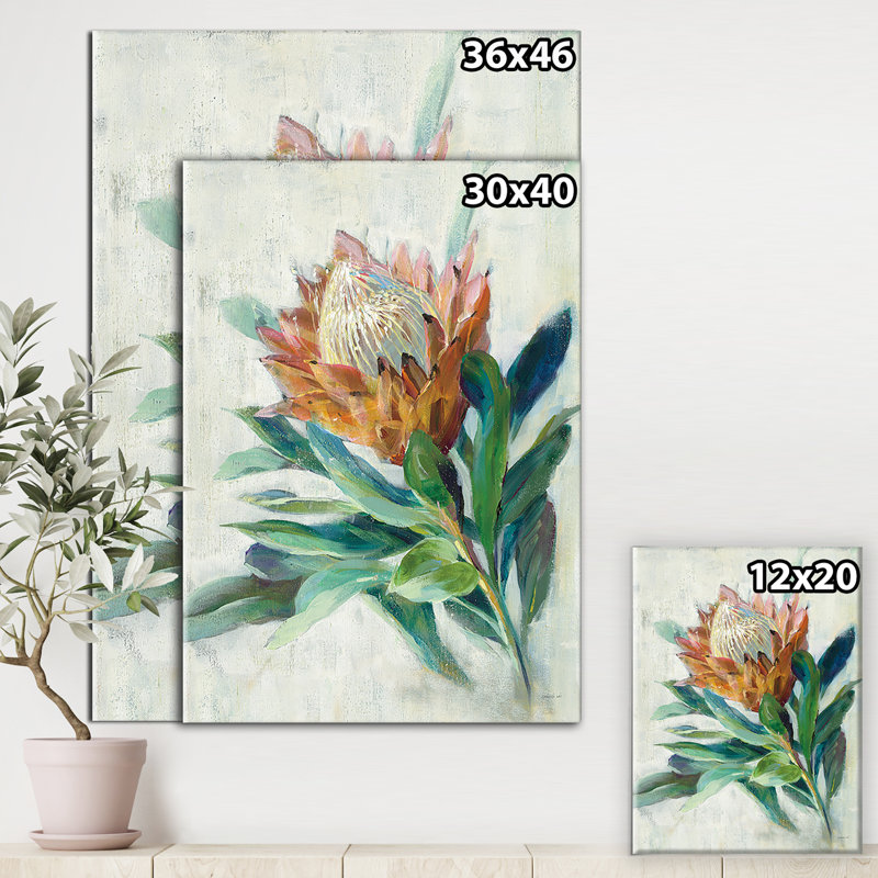 Impression sur toile tendue, H 20 po x l 12 po x P 1po