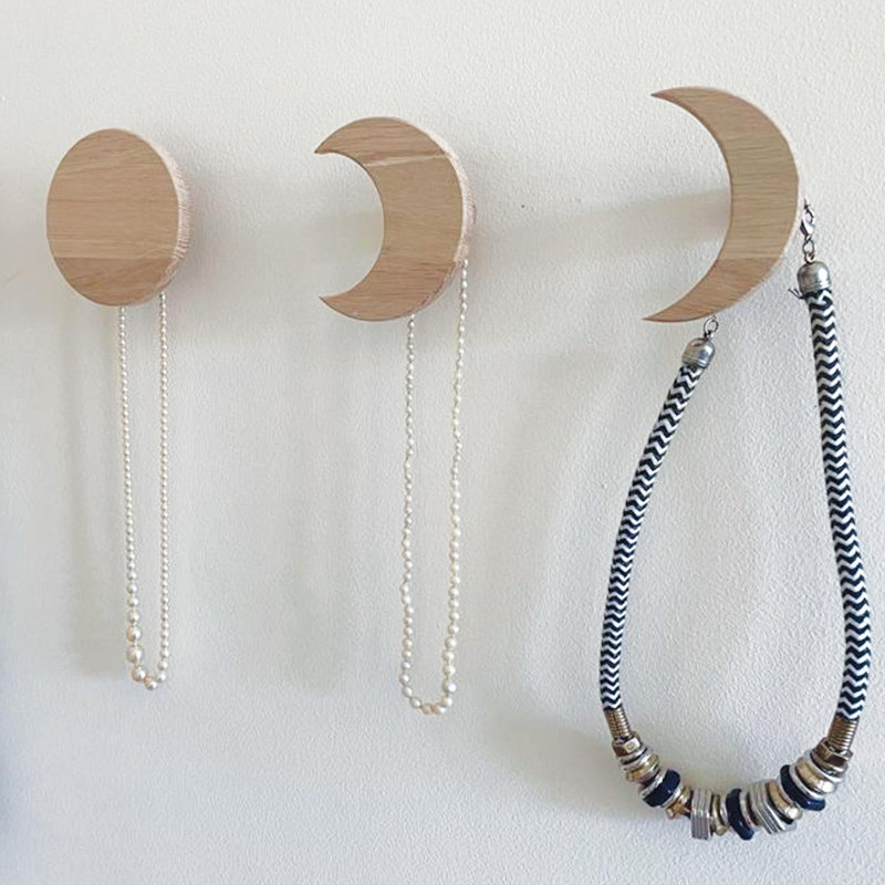 Zidane Solid Wood Wall Wall Hook