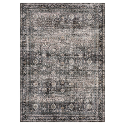 Rectangle Floral Area Rug
