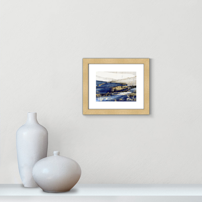 Delighted " Delighted ", Brown Framed, 22" H x 32" W x 2" D