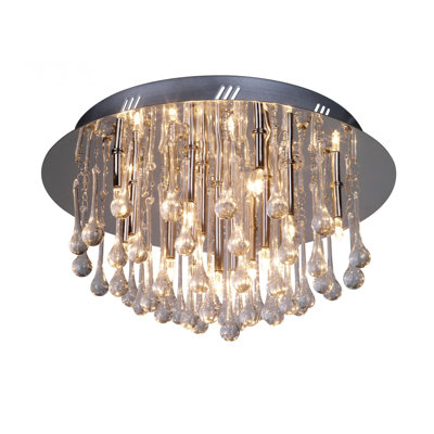 Glass Flush Mount