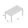 Alfonsi Rectangular Acacia Outdoor Dining Table