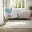 Ensemble complet de literie pour lit simple TG, style bohème turquoise pour la maison