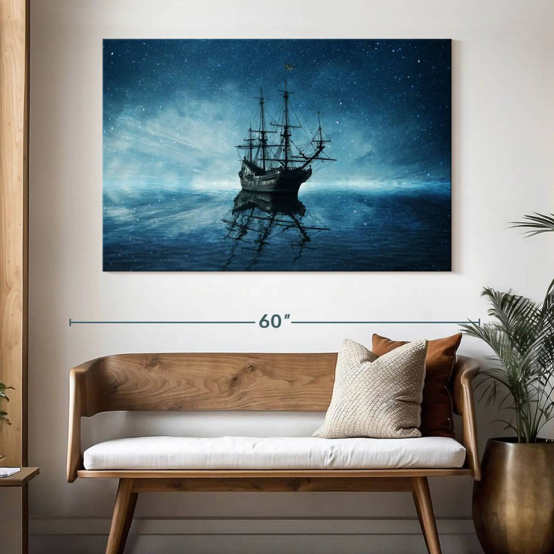 Aletra Old Ship, 34" H x 51" W