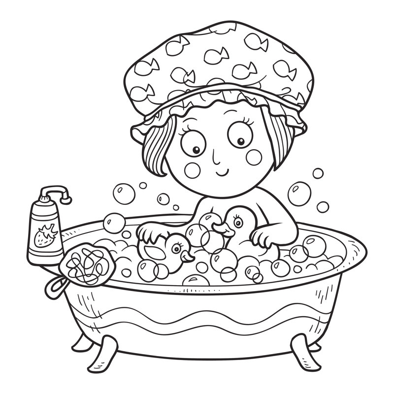 Livre de coloriage Kamrayn, H 12 po x l 12 po
