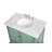 Hansford 36'' Single Bathroom Vanity with Marble Top-776193740