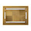 Table de bout avec plateau en verre Penketh