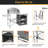 57.5'' Rectangular Folding Table