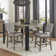 54 In. Square Counter Table With 4 Counter Stools