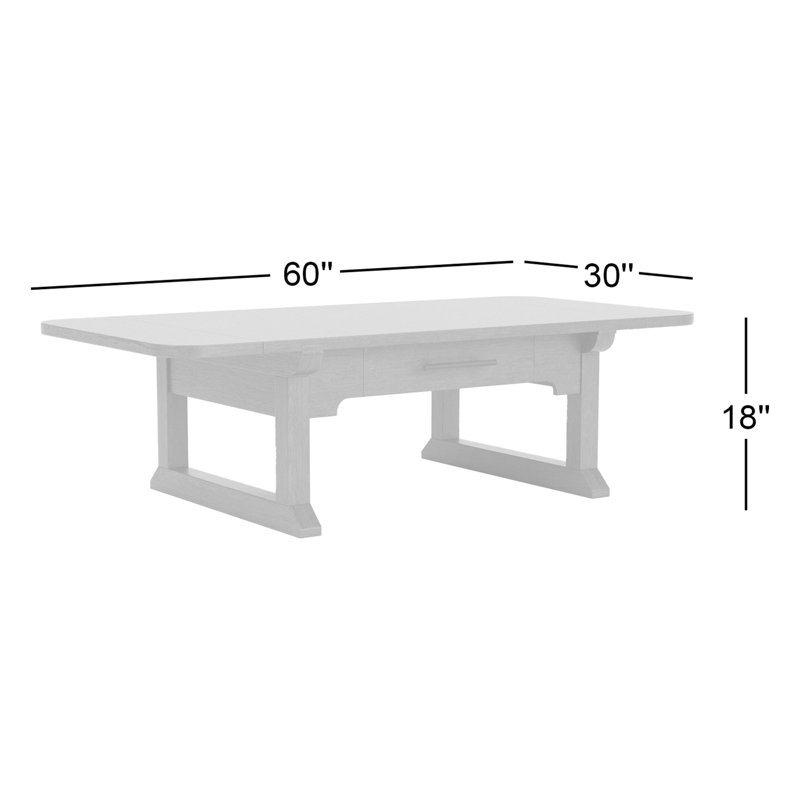 Billie Brown Coffee Table