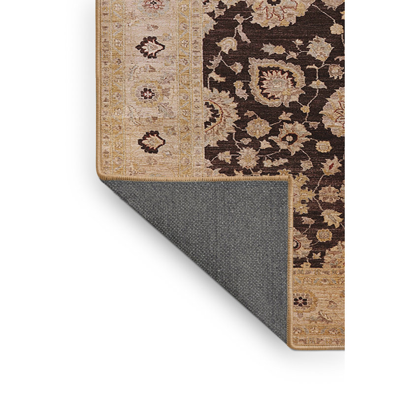 Tapis oriental brun Svantepolk, Rectangle 7 pi x 9 pi