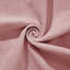 Canapé d'angle 2 places en chenille avec un pouf, coussin d'assise à bord froncé, accoudoirs arrondis et coussins lombaires, assise moelleuse idéale pour petit appartement ou salon, rose-1184537345-1184537347-1184537358