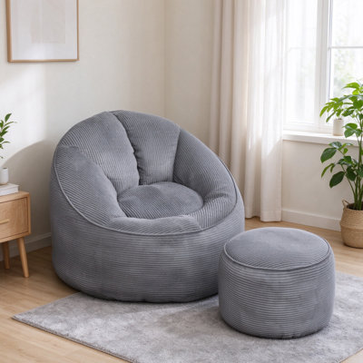 Fabric Indoor Bean Bag Set