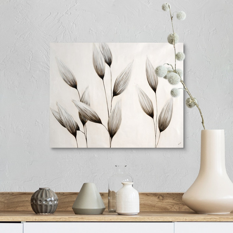 « Wheat Field II » par Sydney Edmunds-impression, H 11 po x l 14 po x P 1,25 po, Toile tendue