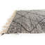 Tapis noir et blanc Odea