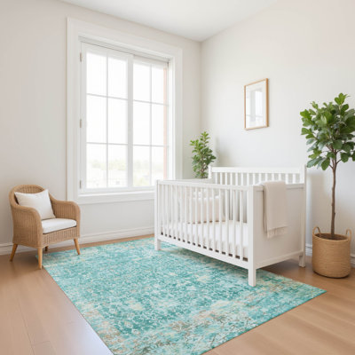 Premium Machine Washable Lubbers AMF1752 Lattice Rug