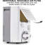 Ivation 20 Pints Tower Dehumidifier for Rooms up to 1500 Cubic Feet