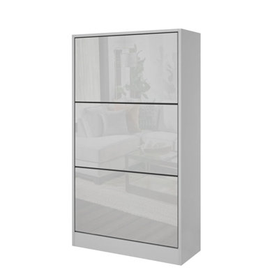 18 Pair Shoe Storage Cabinet