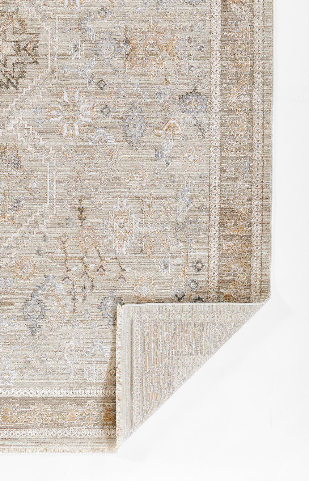 Westwood Gray Oriental Rug, Runner 2'2" x 7'6"