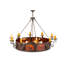 Thornaby 16 - Light Glass Chandelier