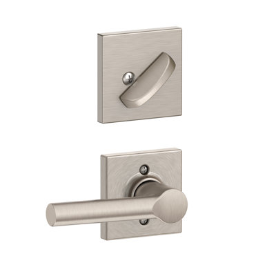 Broadway Single Cylinder Interior Lever Entry Set (Exterior Portion Sold Separately)