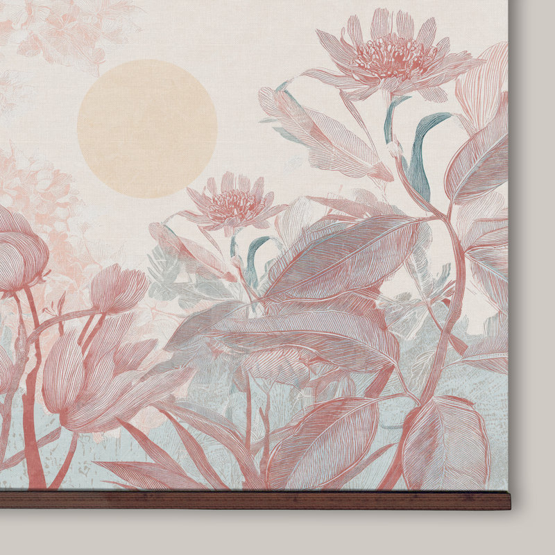 Tapisserie murale Blush Sunrise, H 40 po x l 60 po