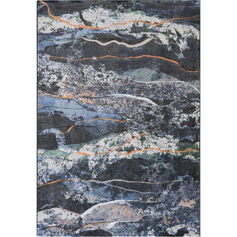 Ayan Abstract Area Rug, Rectangle 200 cm x 290 cm
