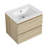 Allyanah 24'' Single Bathroom Vanity with Ceramic Top-1295937736