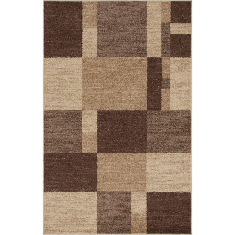 Alair Abstract Indoor Rug, Rectangle 5'1" x 8'