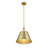 Manila 1 - Light Dome Cone Pendant in Brass-856035849