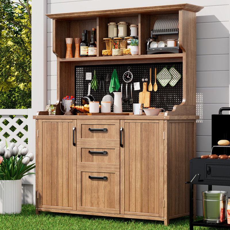 Solid Wood Potting Bench
