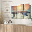 «Skis in Snow», 3 pièces sur toile-98562829