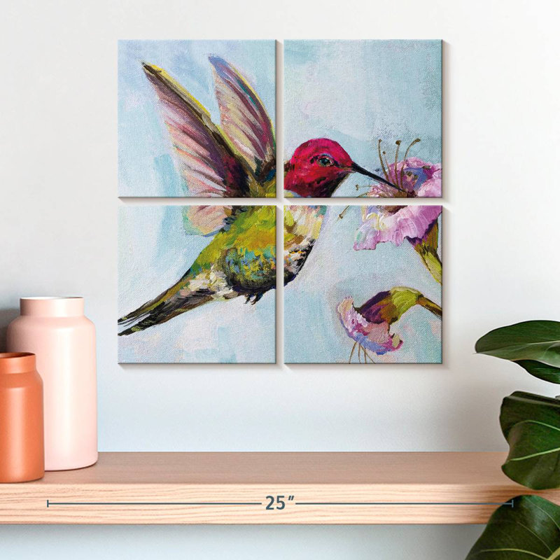 Brampt Hummingbird I, 18" H x 18" W