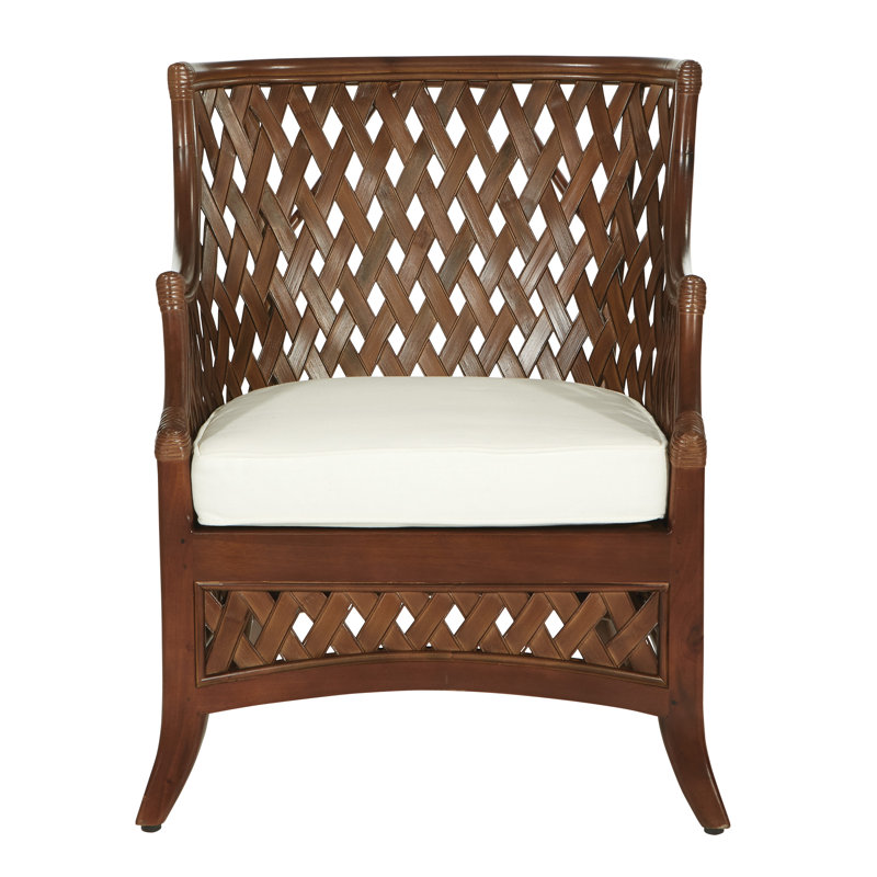 Fauteuil Weldon de 28,75 po de largeur, Brun délavé