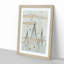 Skyscape with Birds by Watanabe Seitei - Picture Frame Painting Print-55739580-55739581