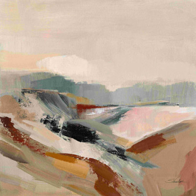 «Distant Forest I» par Silvia Vassileva, peinture sur toile tendue