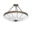 4 - Light Semi Flush Mount