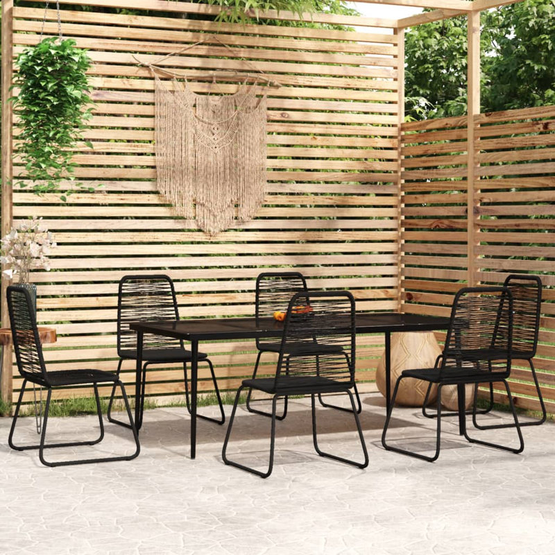 Rectangular 6 - Person Dining Set