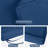 Cartert 3Pcs Outdoor Cushion Cover Set And Patio Seat Cushion Covers, Only Covers-1443181181