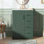 Meuble-lavabo pour salle de bain avec lavabo en céramique intégré, armoire de salle de bain à 1 porte, 3 tiroirs, meuble-lavabo simple pour petite et moyenne salle de bain