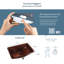 Curie 21" Undermount Bathroom Sink in Copper