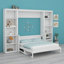 Lit escamotable avec armoire Murphy