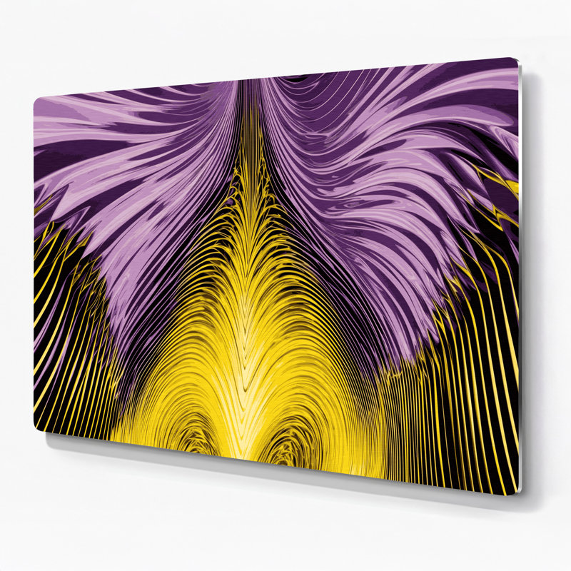 Art mural Op mauve 63