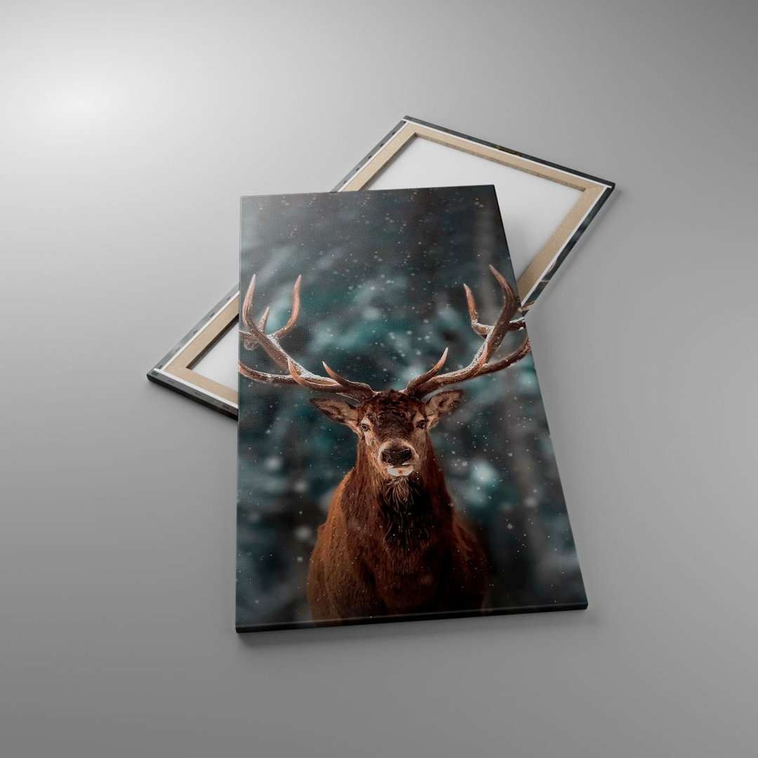 Fotodruck Deer Deer Winter