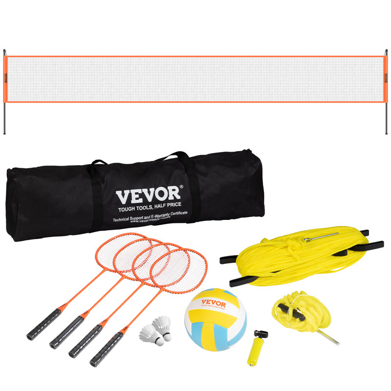 VEVOR Volleyball with Carrying Case