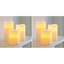 Real Wax Battery Operated Flameless LED Candles with Timer-135458695